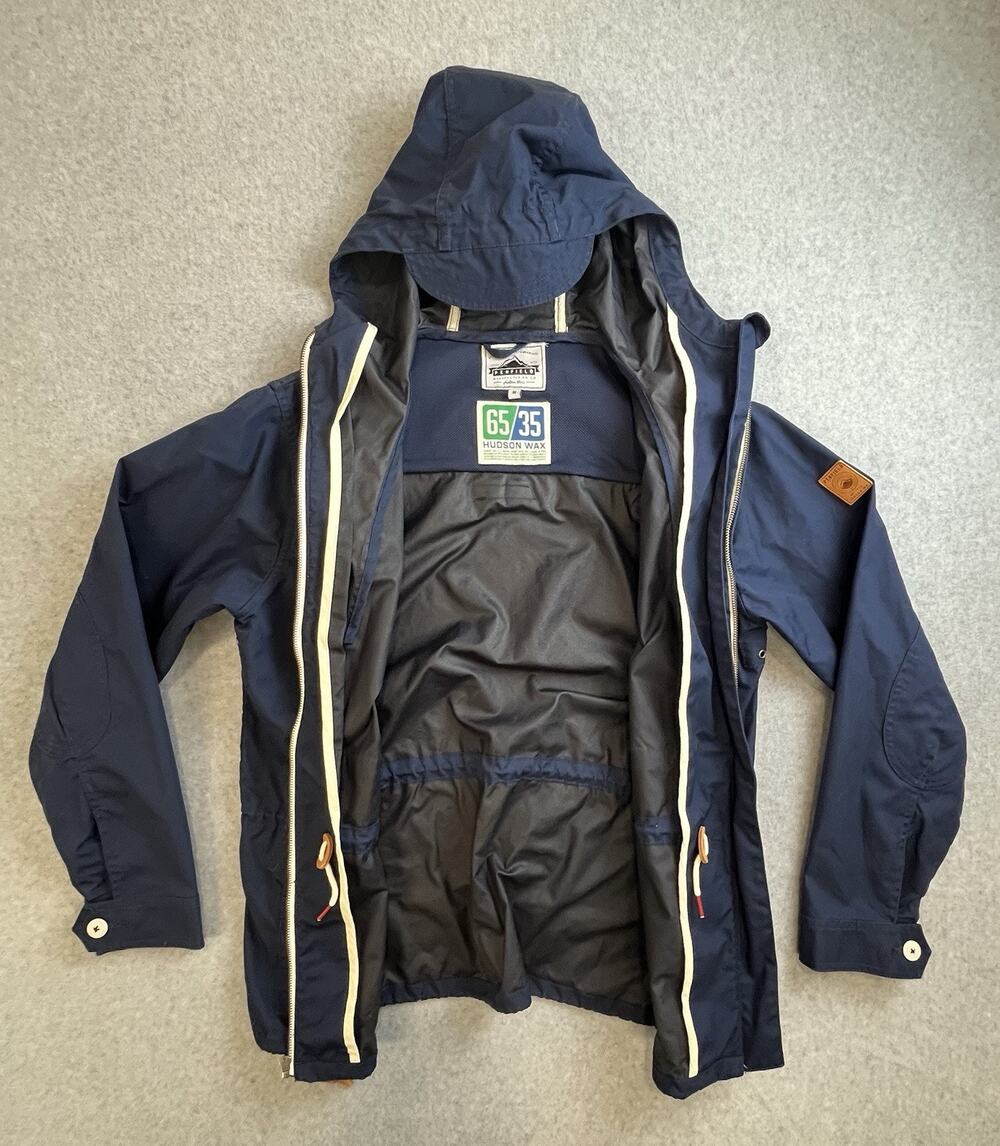 Penfield Blue Hudson Wax 65/35 Windproof Water Resistant Jacket Men’s Medium